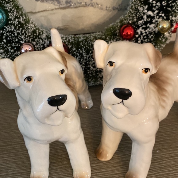 Vintage pair of ceramic dogs! Adorable! - Picture 8 of 9